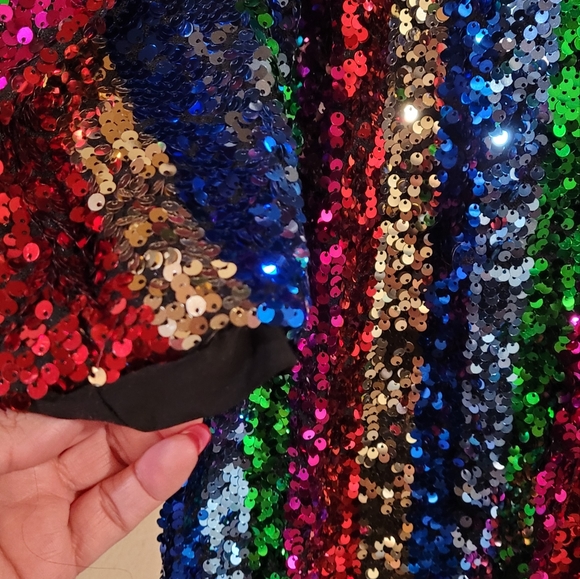 Sequin Rainbow Dress - Picture 5 of 11